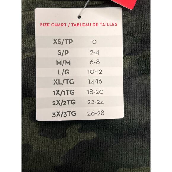 Spanx Look at Me Now Seamless Legging Sz S Green Camo High Waist Shaping Pull On - Picture 7 of 9